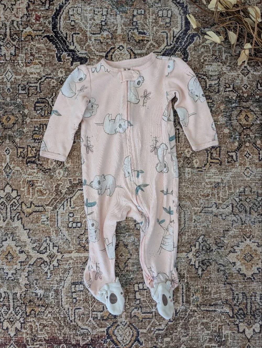 Baby girl pajama bundle 9m